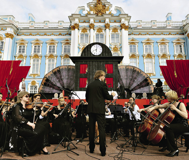 The international festival Opera for Everyone is an open-air event.